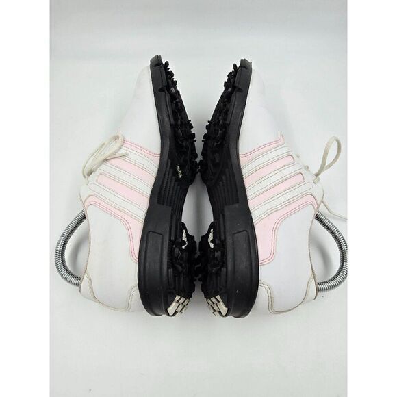 Adidas Z-Traxion Women Size 8 White/Pink Golf Cleats Golf Shoes - Picture 6 of 8